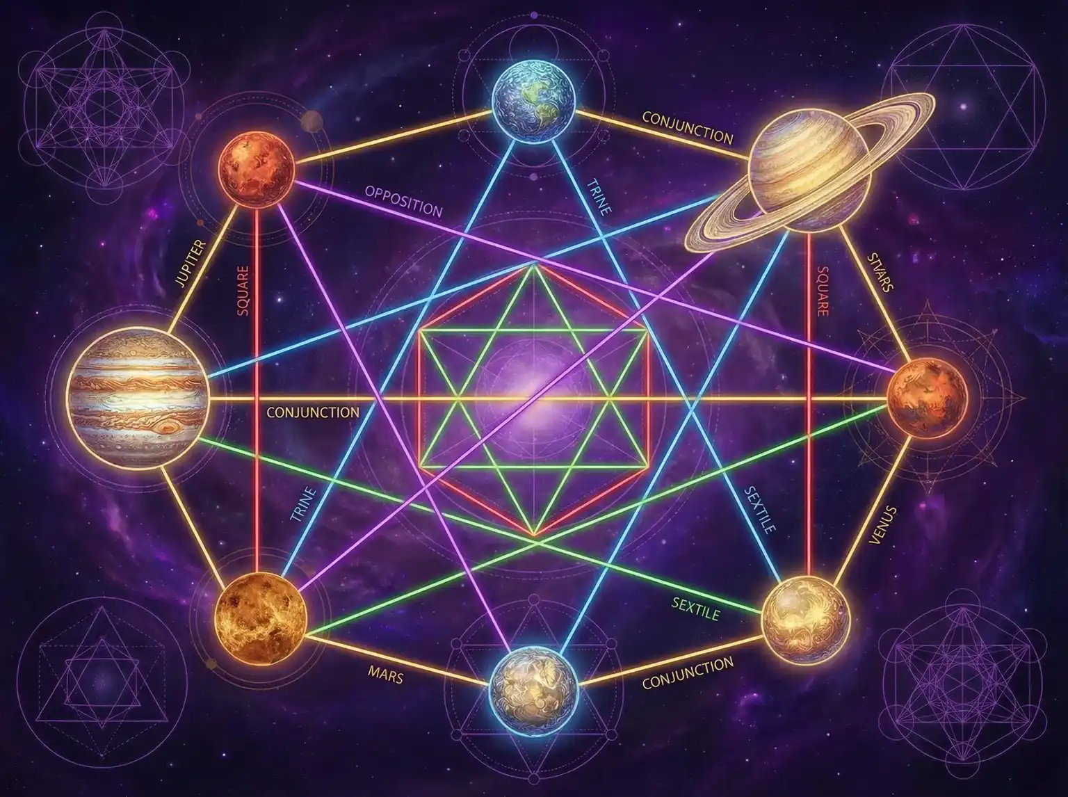 行星相位解读 - 请君免费全集在线观看42集 | 占星学进阶